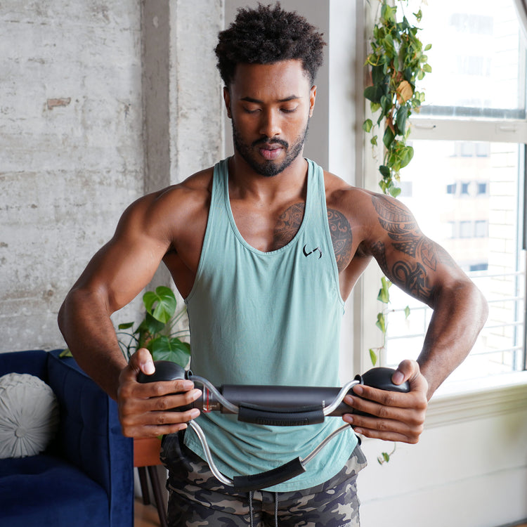 Bullworker Steel Bow™ | Chest, Arm & Ab Workout Tool