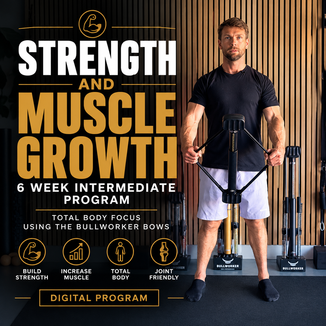 Strength and Muscle Growth 6 Week Program (Intermediate)