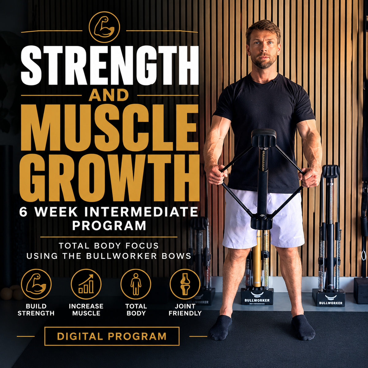 Strength and Muscle Growth 6 Week Program (Intermediate)