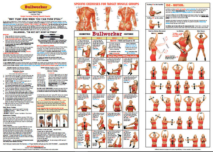 Steel Bow exercise chart