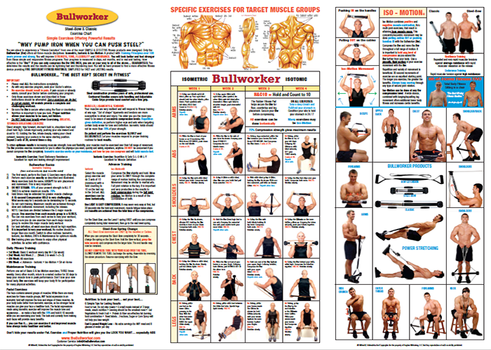 bullworker 2 exercise chart