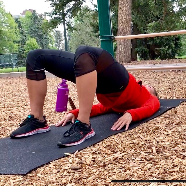 Isometric strength training Hip thrust or bridge exercise