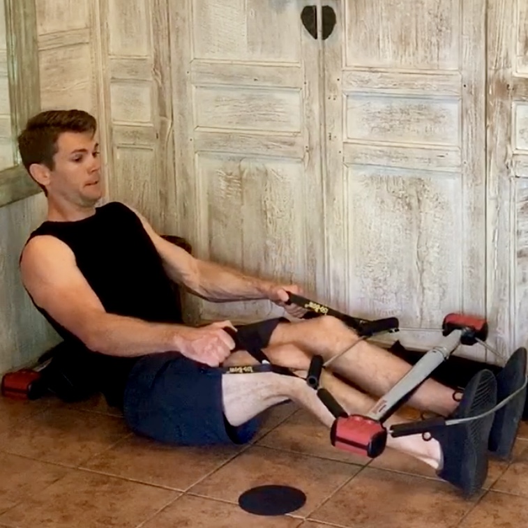 Seated Deadlift for Traveling Exercise