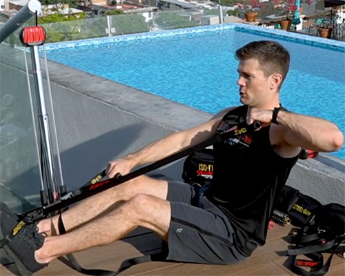 Try this Powerful Exercise Routine Combining Isometric Strength Training with Isotonic Exercise