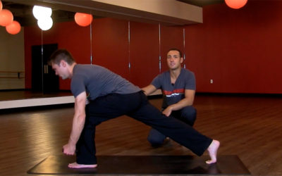 Iso-Bow Crescent Lunge Enhancement (Anjaneyasana)