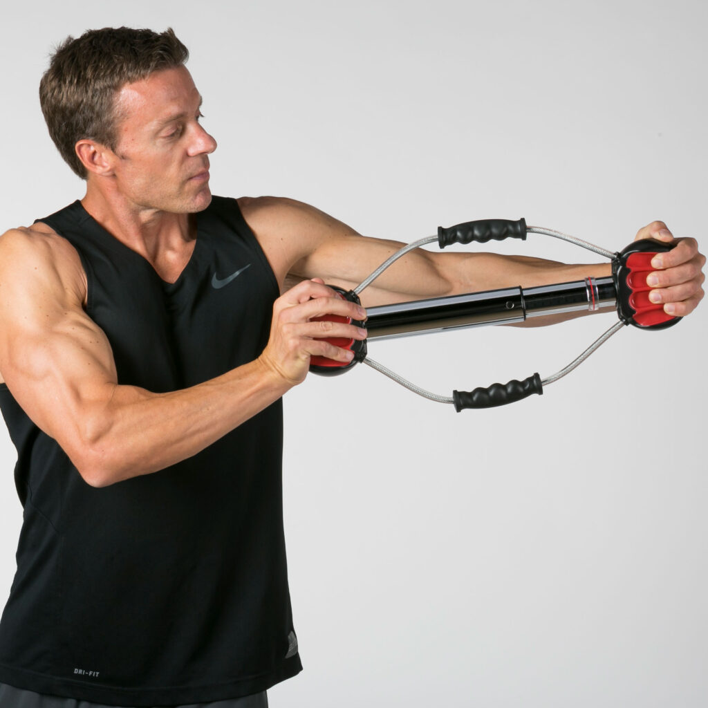 Quick Upper Body Workout Side Chest Compression
