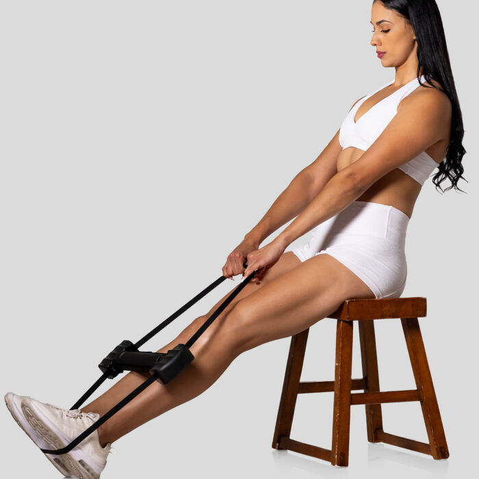 Lower Back Seated Deadlift Isometric Exercise Equipment